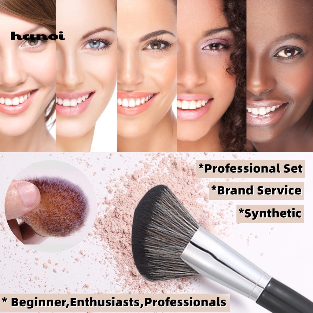 1 Cọ Điêu Khắc Tạo Khối Bắt Sáng Da Mặt Chất Liệu Sợi Tổng Hợp Mềm Mại Chuyên Nghiệp Cho Nữ