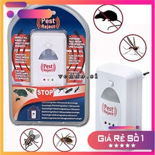 Thiết bị đuổi côn trùng pest reject - máy đuổi chuột, gián, muỗi an toàn tuyệt đối ..