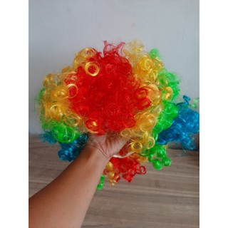 Tóc giả chú hề nhiều màu sắc