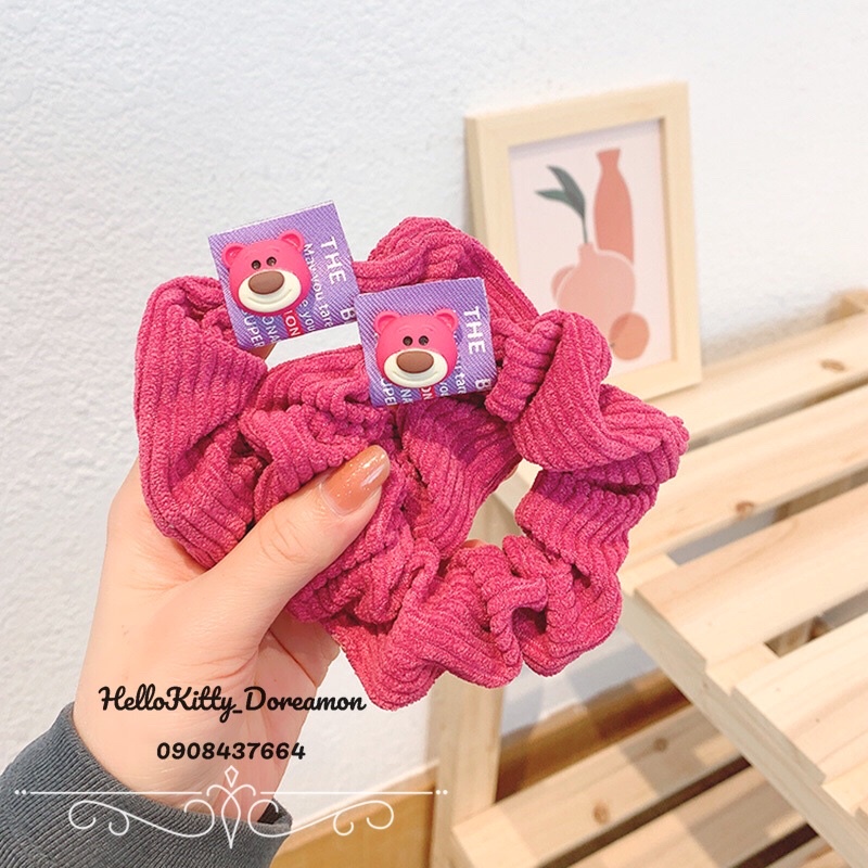 Cột tóc Gấu dâu Lotso