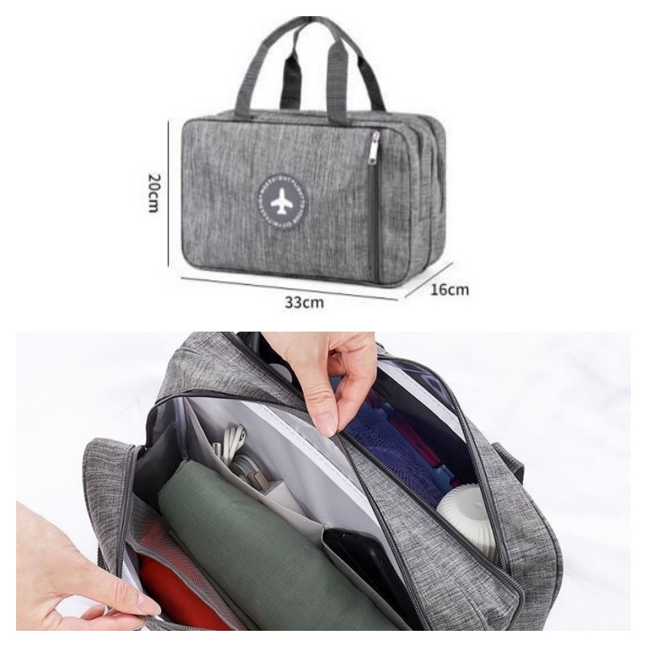 Túi đựng đồ đi bơi, đi biển, tập gym, tập yoga, chống nước logo máy bay