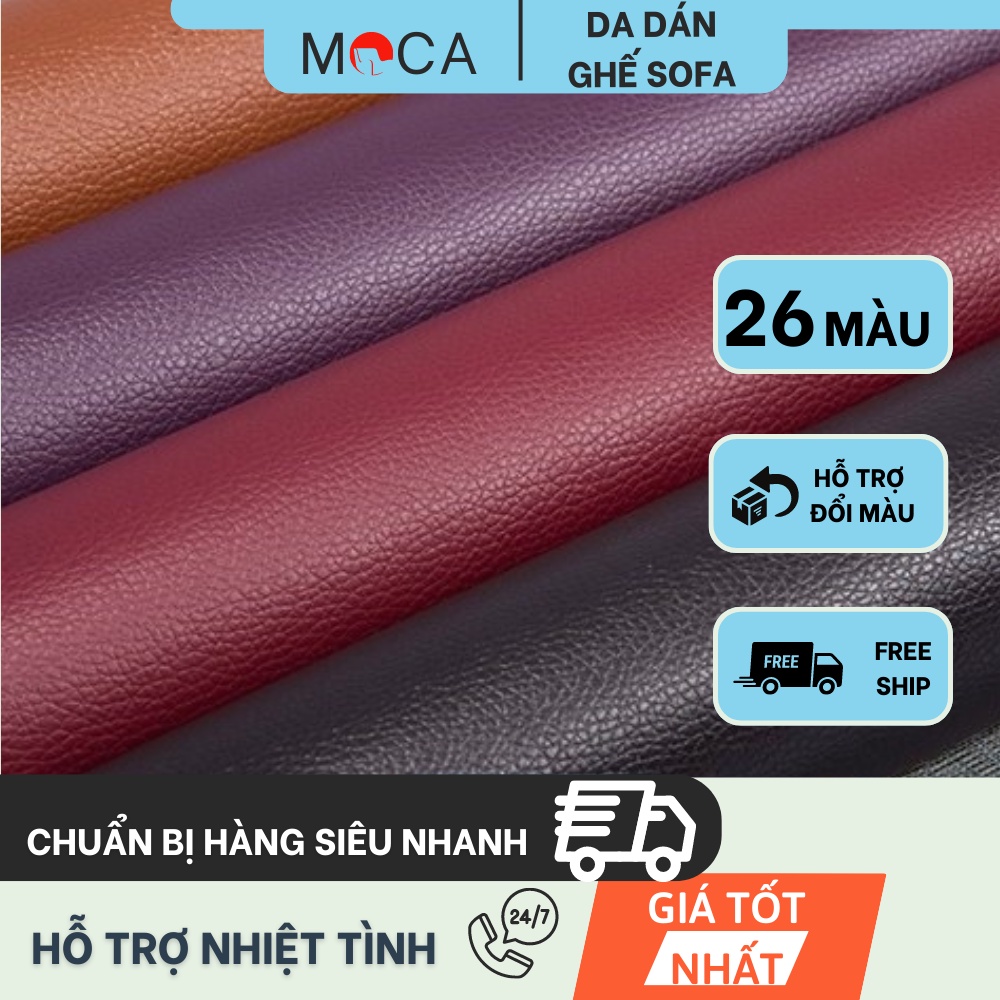Dán ghế da PU miếng da tự dính sửa ghế sofa, nội thất, đồ da