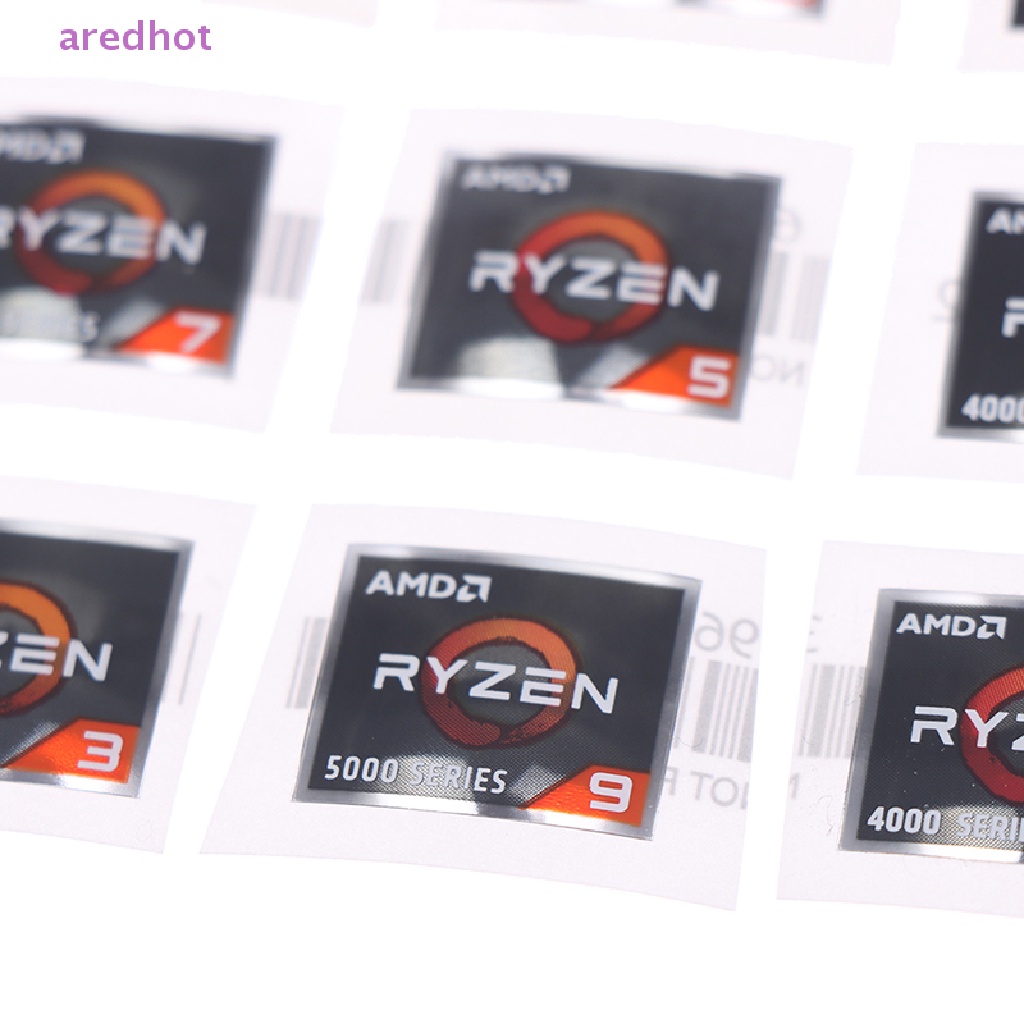 AMD Miếng Dán Trang Trí Xe Hơi ATHLON Ryzen R 3 5 7 PRO7 Chất Lượng Ca