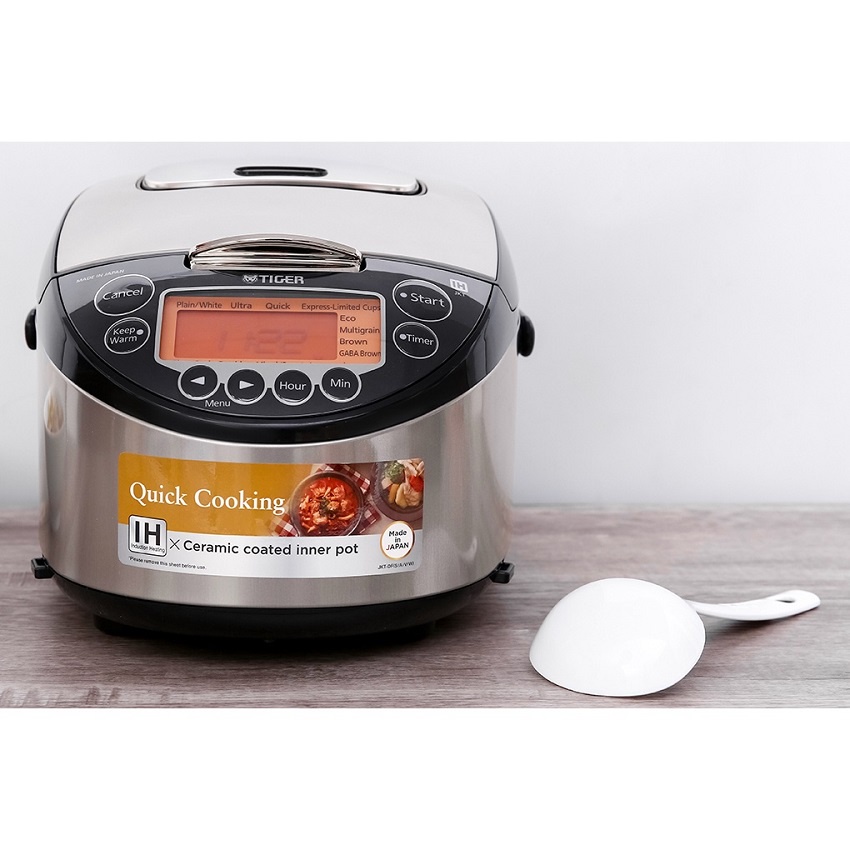 Nồi Cơm Điện Tử Cao Tần Tiger JKT-D18V dung tích 1.8L - JKT-D10V Dung Tích 1L