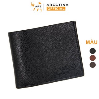 Ví nam siêu rẻ da PU kiểu dáng đơn giản chống nước đựng tiền đựng thẻ mini dáng ngang bền đẹp - MB09
