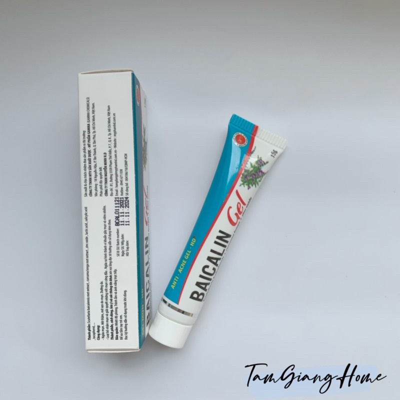 BAICALIN GEL – GEL MỤN BAICALIN