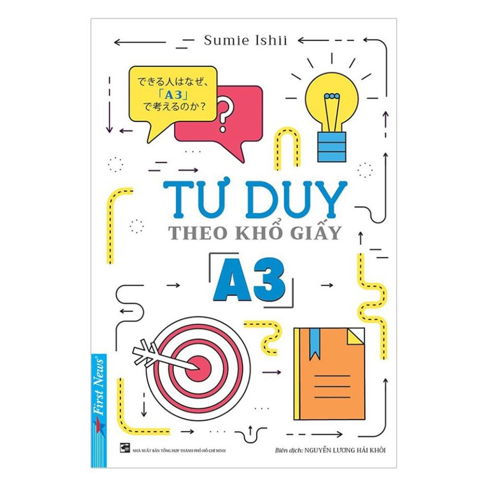 Sách Tư Duy Theo Khổ Giấy A3 First News - BẢN QUYỀN