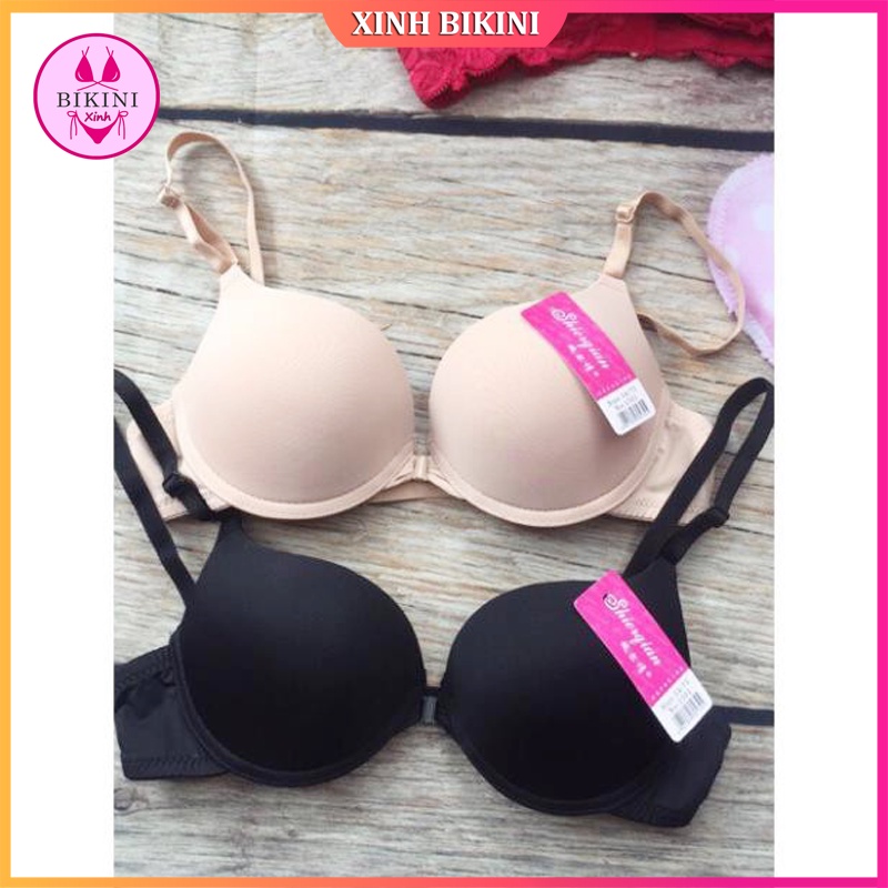 Áo Ngực Gài Khóa Trước Đệm Mỏng, Áo Lót Nữ Nâng Ngực Có Gọng, Che Tên Sản Phẩm - Xinh Bikini - Mã 1868