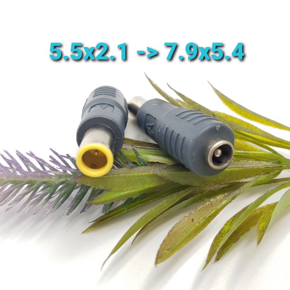 Cổng chuyển nguồn máy vi tính 5.5x2.1mm ra 7.9x5.4 Bảo Anh Shop