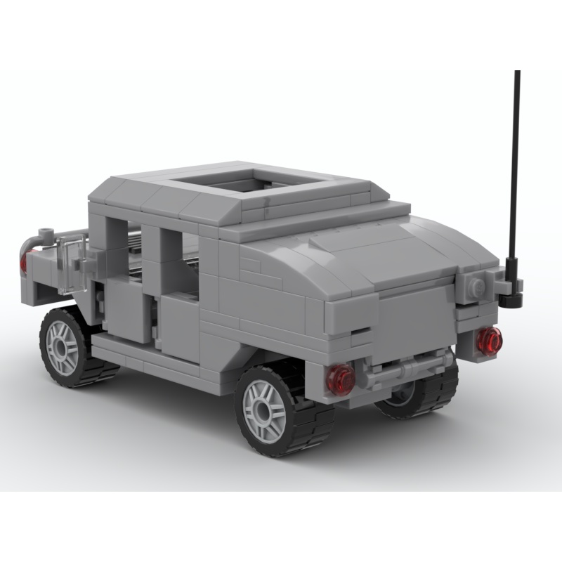 Đồ chơi lắp ráp Lego xe quân đội Humvee Army