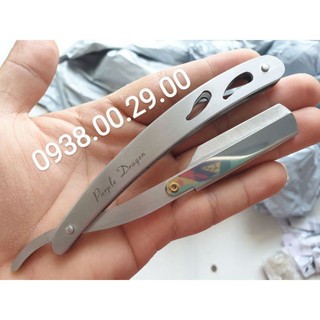 Dao Cạo Râu Inox 304 Cao Cấp, Dao Cạo Râu Cạo Đầu Thay Lưỡi Lam.