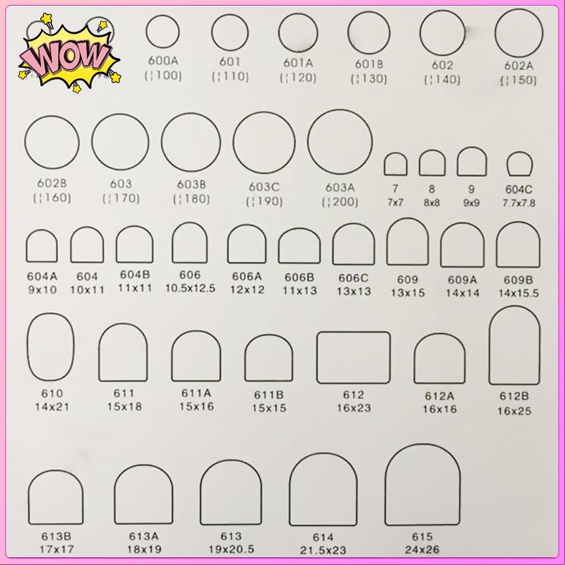 Set 3 Cặp Miếng Đệm Thay Thế Cho Giày Cao Gót 7mm