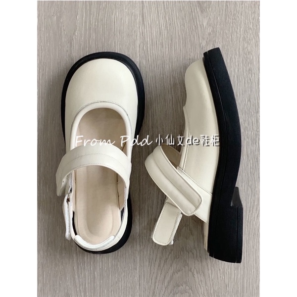 GIÀY LOLITA HỞ GÓT MŨI TRÒN DÀNH CHO NỮ KÈM ẢNH THẬT