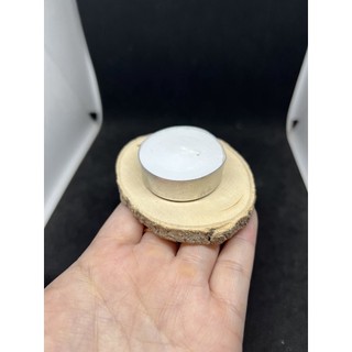Đế nến gỗ thiên nhiên