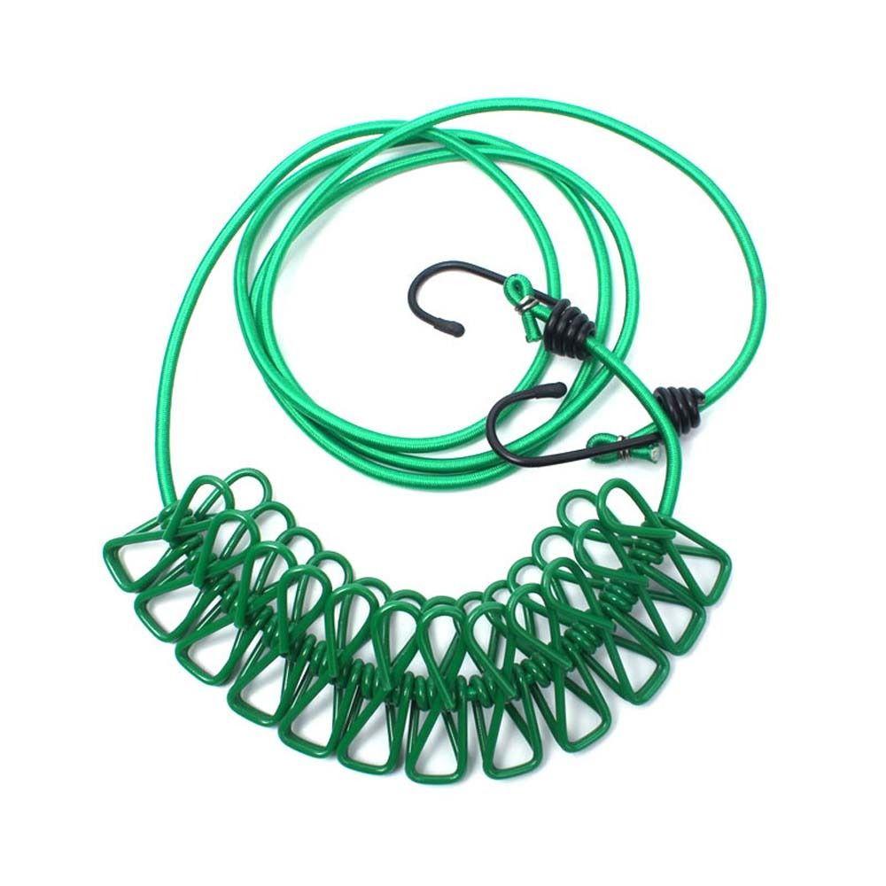 Dây Treo Phơi Vớ / Đồ Dùng Có Thể Thu Gọn Tiện Dụng Mang Theo Du Lịch Cắm Trại