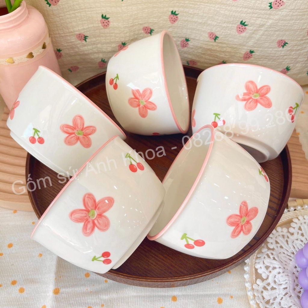 Tổng hợp Bát Ăn Cơm Bát Chè Đĩa Sứ Chén Dĩa Sứ Dễ Thương Cute Decor Ca