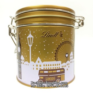 [Hỏa Tốc] Socola Lindt Lindor hộp sắt 120g