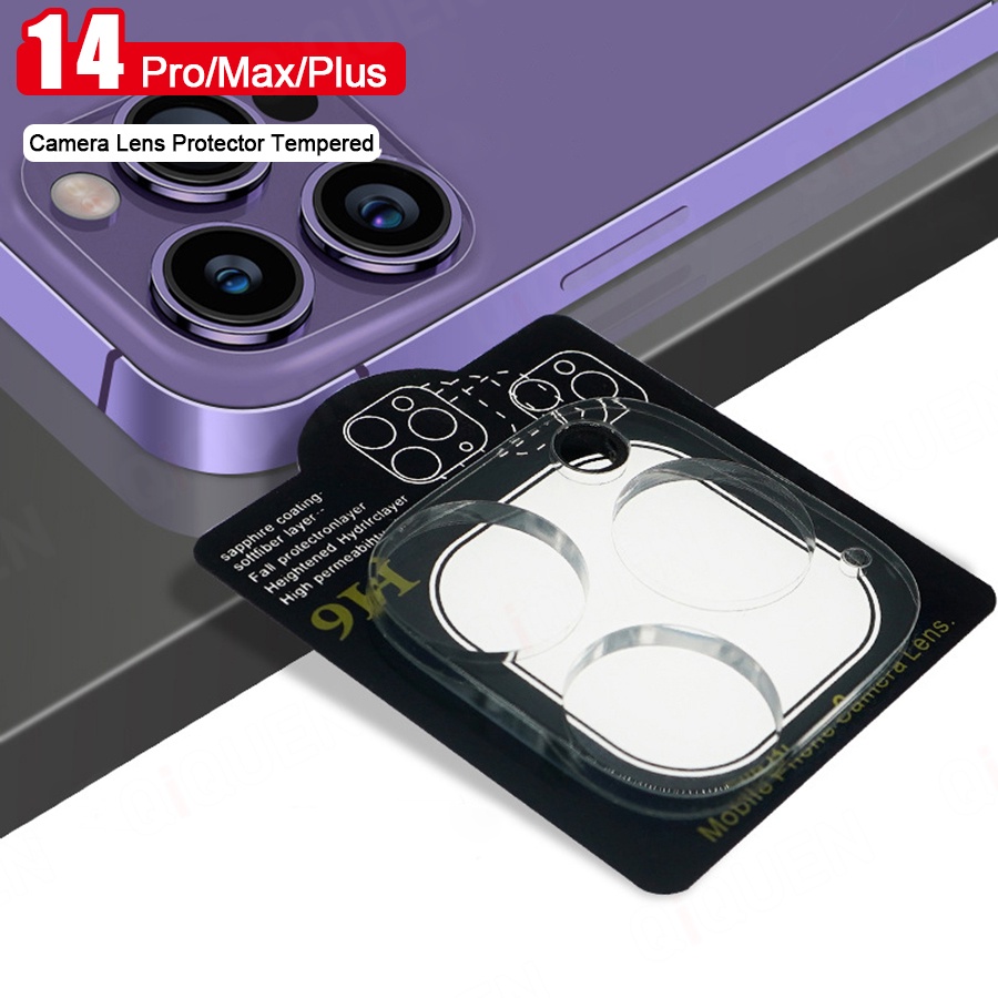 Kính cường lực bảo vệ camera sau Cho iPhone 14 Pro Max / 14 Pro / 14 / 14 Plus / 13 Pro Max / 13 / 13 Pro / 12 Pro Max / 11 Pro Max / 11