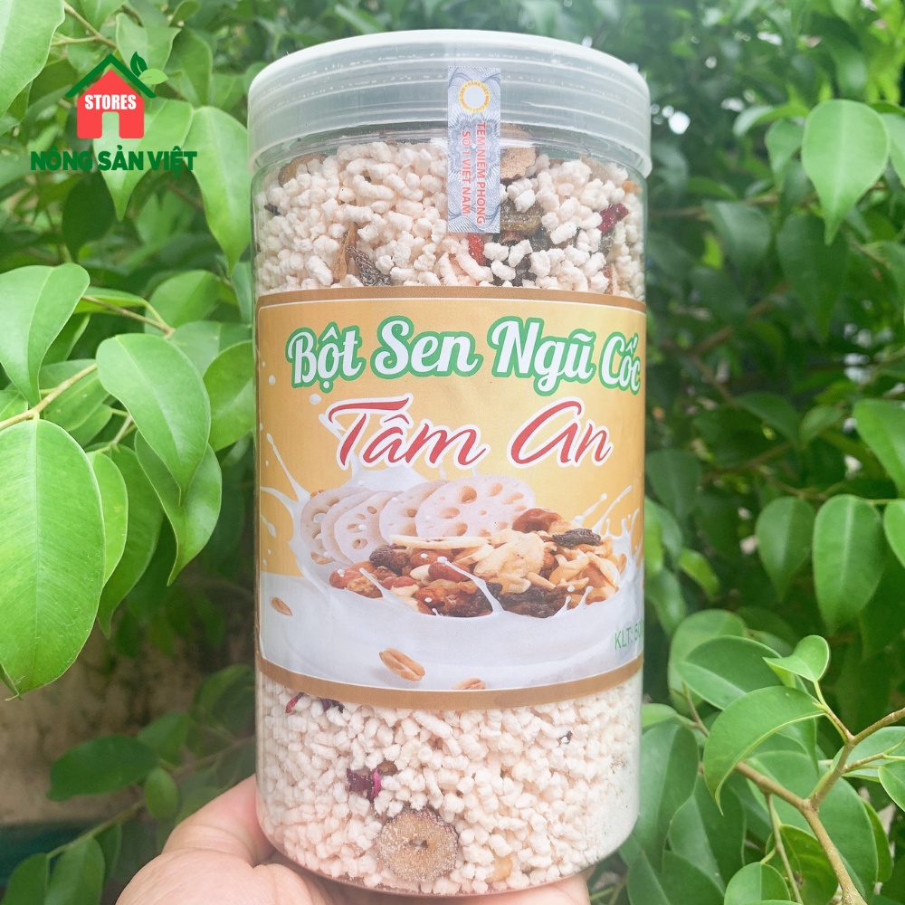 Bột Củ Sen Mix Hạt Dinh Dưỡng Tâm An Hộp 500gr