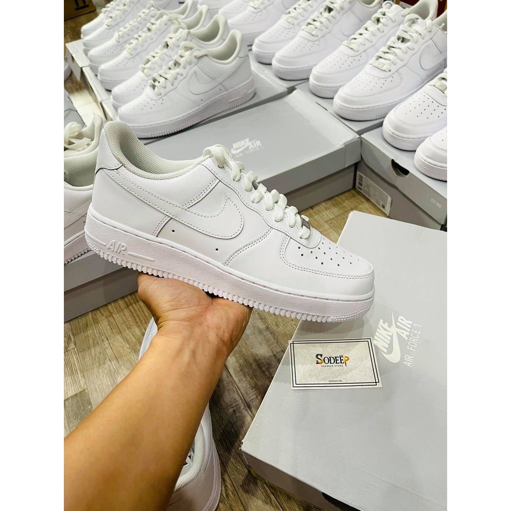 GIÀY N.IKE AIRFORCE 1 ALL WHITE