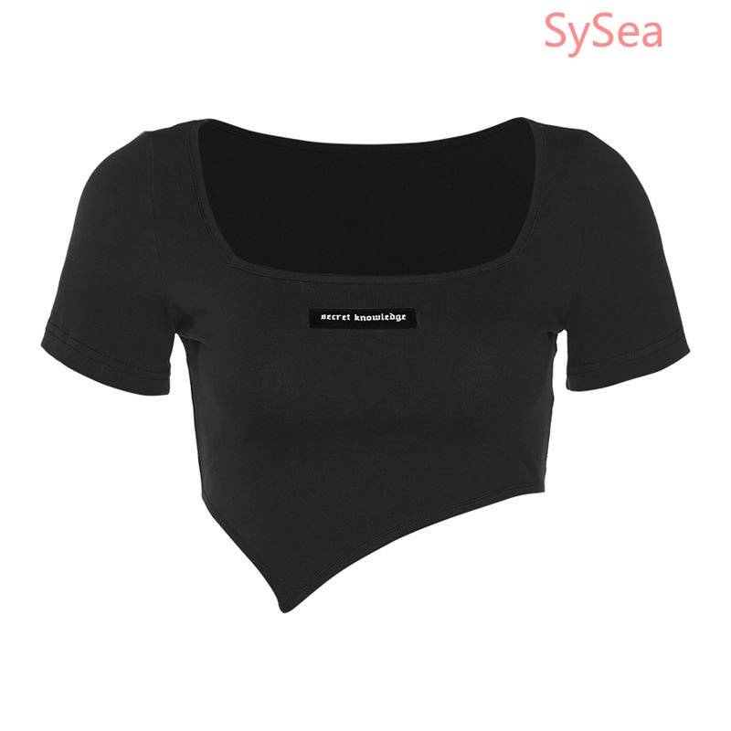 Áo Croptop Thiết Kế Độc Đáo Thời Trang Mùa Hè Quyến Rũ Cho Nữ