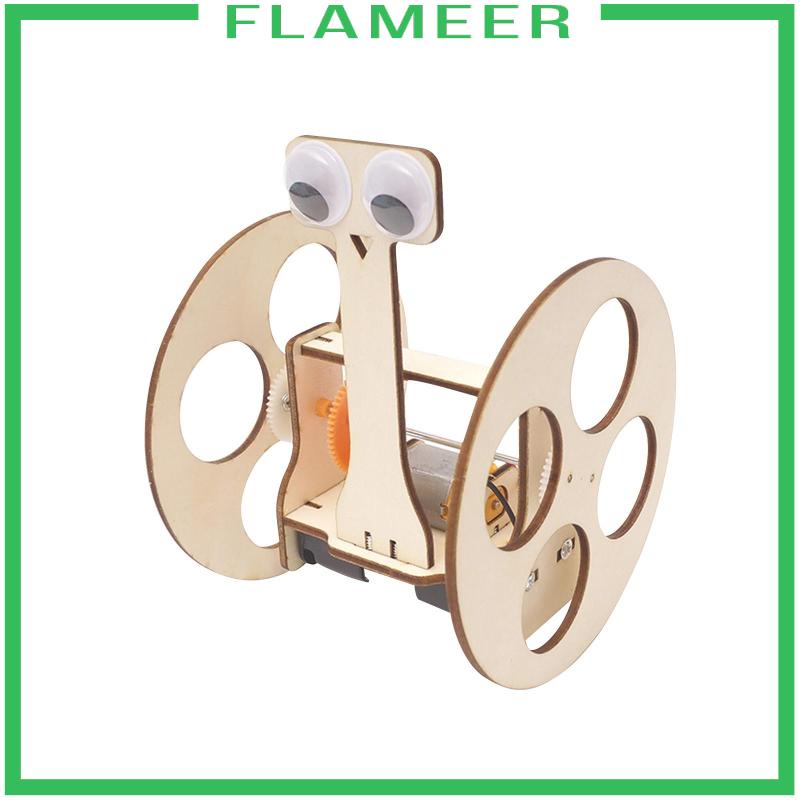 Mô Hình Xe Tự Cân Bằng DIY Bằng Gỗ Dành Cho Người Lớn Và Trẻ Em