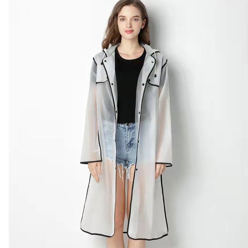 Nurgaz One-piece áo mưa trong suốt đi bộ đơn đi bộ đường dài di động du lịch ngoài trời leo núi thời trang nam và nữ cặp đôi poncho nhựa