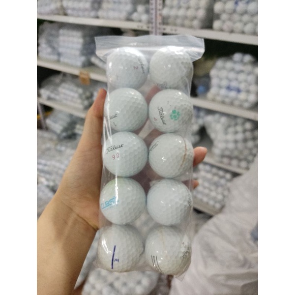 Bóng Golf Cũ Titleist ProV1, V1x 4 lớp chất lượng tốt - Used Golf Ball