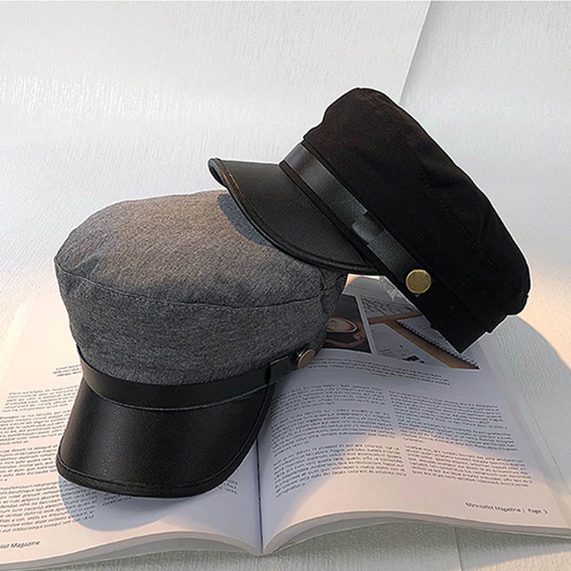 Mũ beret Thời Trang Hàn Phong Cách retro Cá Tính Cho Nữ