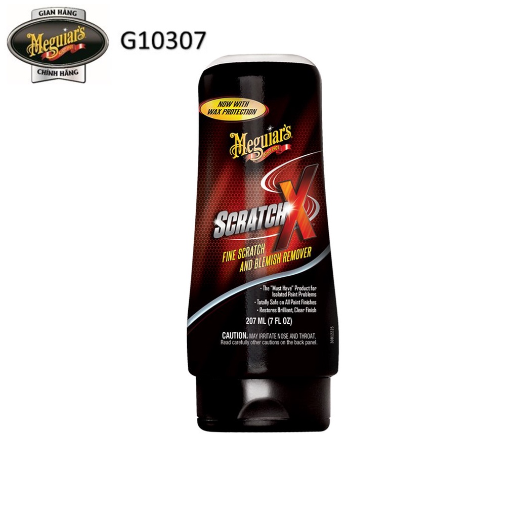 Meguiar's Xi xóa xước Scratch X 2.0, G10307, 7 oz, 207 ml