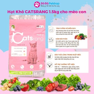 Thức ăn khô Catsrang cho mèo