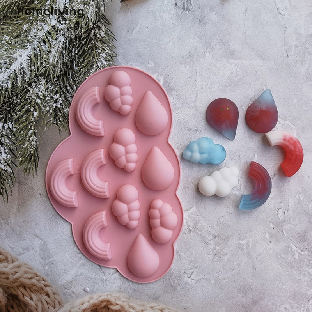 Khuôn Silicon Làm Bánh 11 Ngăn Họa Tiết Hoạt Hình Sáng Tạo