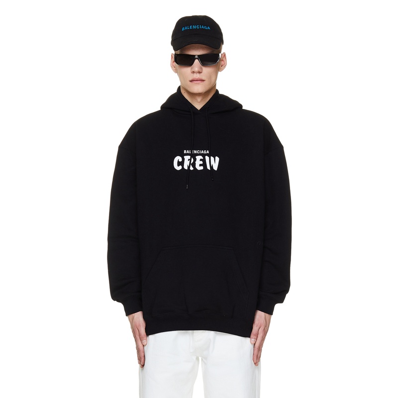 Áo Hoodie BALENCIAGA CREW form rộng Unisex cực chất