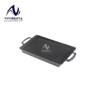 Vỉ nướng chống dính, vỉ nướng thịt size chữ nhật nhỏ