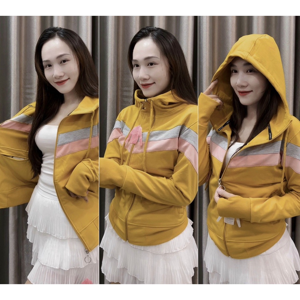 Áo Khoác Nữ Có Size Đại Vải Dày Dặn, Chống Nắng Gắt Rất Tốt. Áo Khoác Nữ Phối Màu 6 Túi