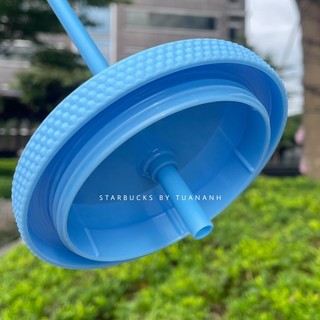 [Chính hãng] Ly Starbucks Studded Matte Blue Sky 710ml