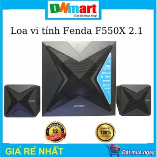 Loa vi tính fenda f550x, 2.1 bluetooth, công suất 56w