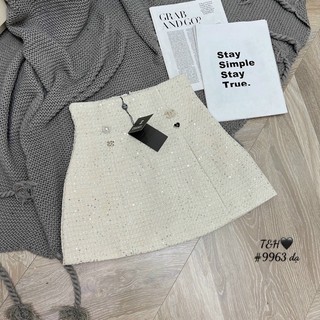 Chân váy dạ dáng A tag ngọc