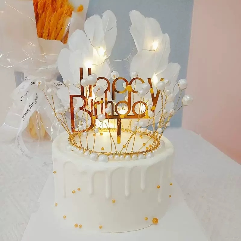 Cánh Thiên Thần Trang Trí Bánh Kem