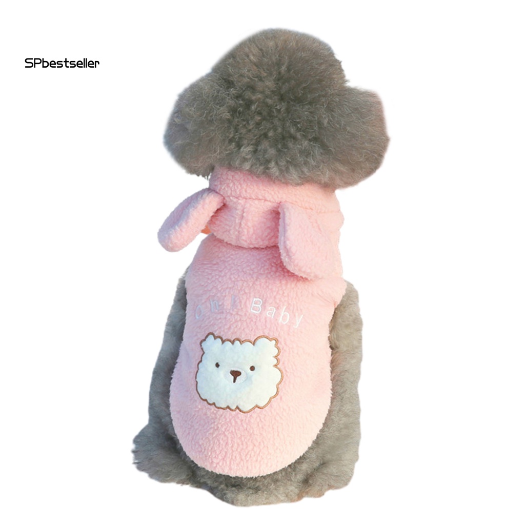 Áo Khoác Lông Cừu Mềm Mại Co Giãn Thời Trang Mùa Đông Cho Chó Cưng