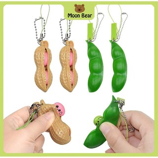 Bộ đồ chơi fidget spinner hình hạt đậu phộng đậu phộng đậu phộng đậu nành giúp giảm stress