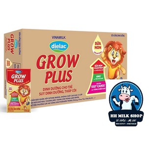 Thùng 48 hộp sữa bột pha sẵn Vinamilk grow plus 110ml