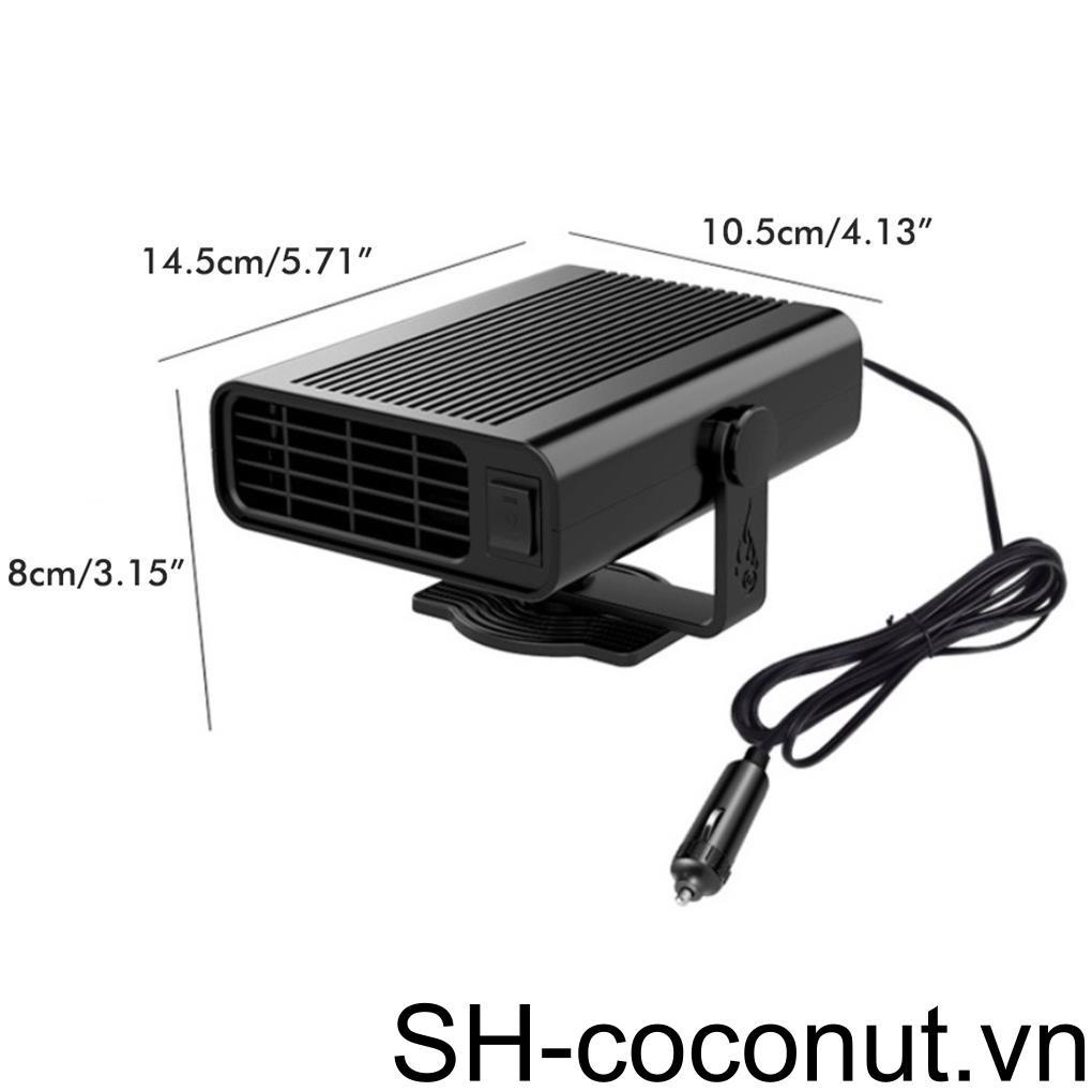 Quạt Sưởi Ấm 12V Di Động Tiện Dụng Cho Xe Hơi / Xe Tải