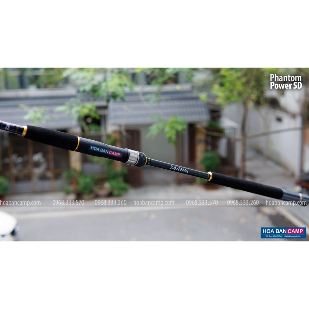 Cần Lure Daiwa 17 Phantom Power SD | 2 Khúc