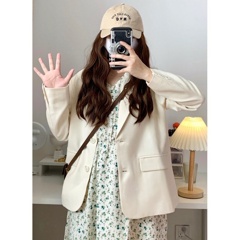 [M &amp; E] Áo Khoác Vest Nhỏ Nhắn Thời Trang Xuân Thu 2022 Dành Cho Nữ