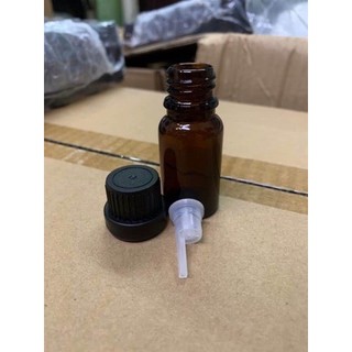 (BAO SỈ) Vỏ chai thủy tinh nâu 10ml (nắp đen+ nhỏ giọt)