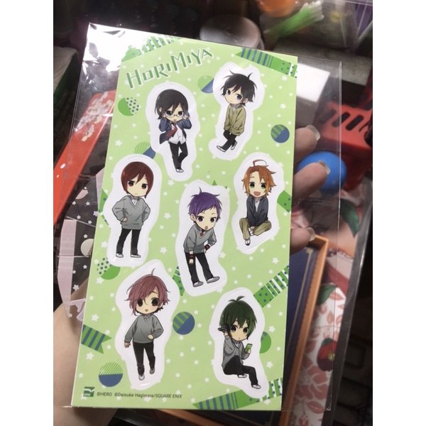 Sticker_Standee bập bênh Horimiya 16 giới hạn - Limited