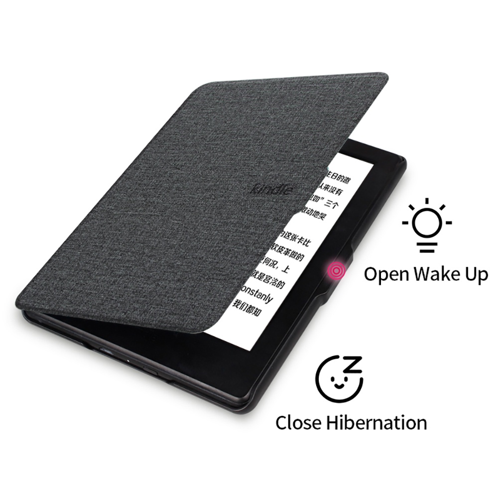 Bao Da PU Máy Tính Bảng Nắp Gập Từ Tính Siêu Nhẹ Tự Động Tắt / Mở Thông Minh Cho Kindle 8th SY69JL 2016 Premium