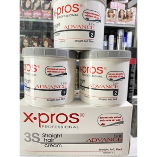 Duỗi tóc X.pros 1000ml x2 siêu bóng siêu thẳng hàng cty