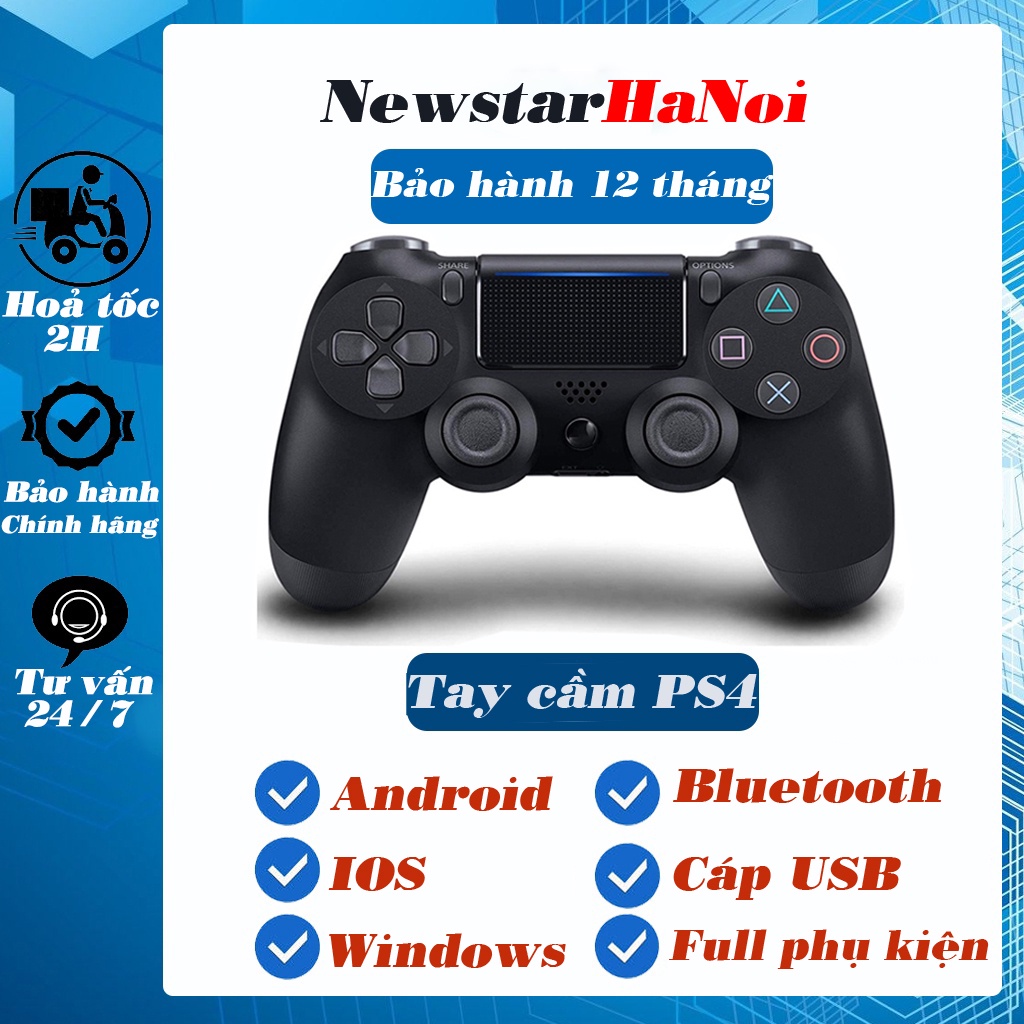 Tay cầm chơi game điện thoại / pc gaming / PS4 - Máy chơi Game chính hãng cho PC/ Laptop/ TV android/ điện thoại